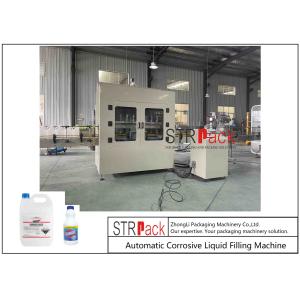 Automatic Corrosive Liquid Filling Machine 220V 1000ML