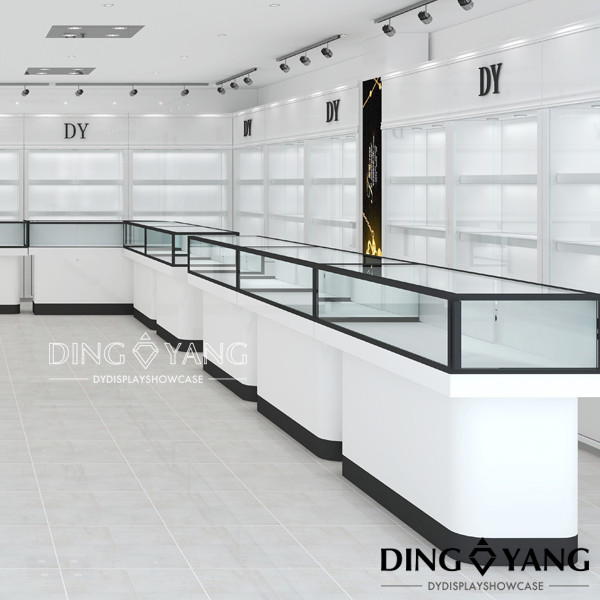 Buy Led 1500X550X960MM Jewellery Shop Display Cabinets at wholesale prices