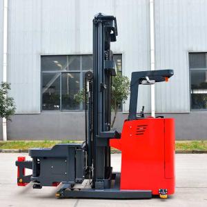 1T 1.5T Stand On 3 Direction Forklift Pallet Stacker Electric For Warehouse