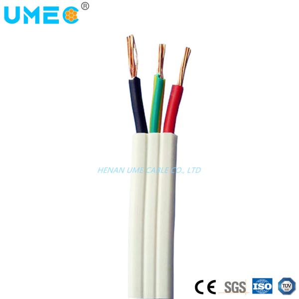 Buy Flat Cable Cu Conductor PVC Insulated PVC Sheathed BVVB Third Party Inspection Accepted at wholesale prices