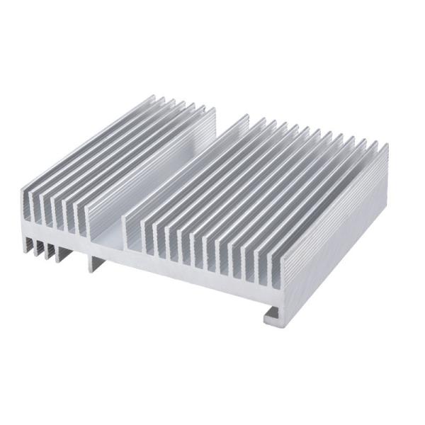 Buy Anodizing Natural Aluminum Heatsink Extrusion Profiles With CNC Precision Machining at wholesale prices