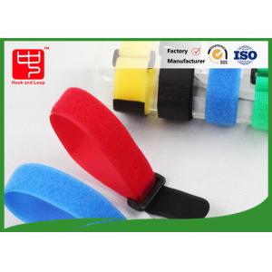 150 * 20mm Heavy Duty , Velco Cable Ties With Buckle