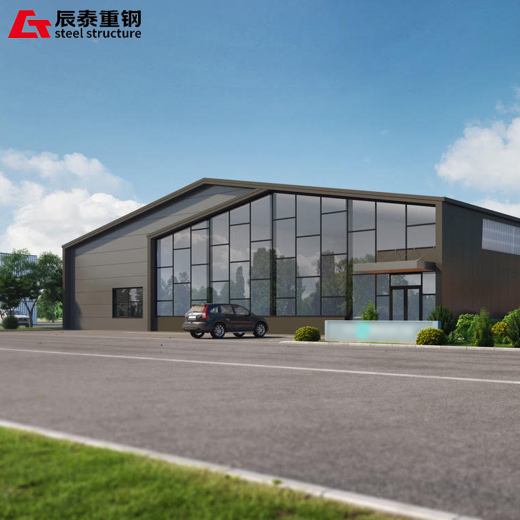 Quality Prefab Real Estate Steel Structure Frame Workshop Construction for sale