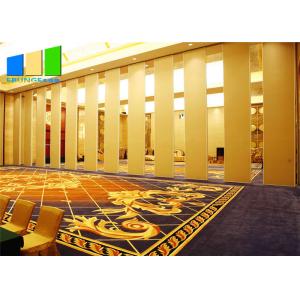 Hotel Room Divider Folding Door Divider Customized Color Movable Partition Wall