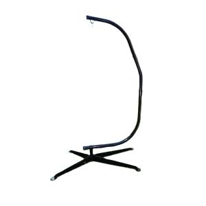 Easy Collapsible Heavy Duty C Frame Hammock Stand for Outdoor Relaxation