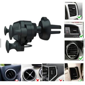 Automatic Locking Car Air Vent Phone Holder For 4.7 -6.5 Inches Smartphone