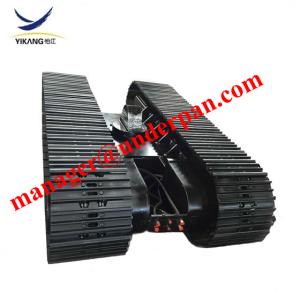 Hydraulic crawler steel track undercarriage system for custom undercarriage
