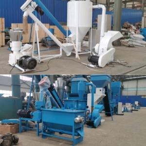 100-1200Kg/H Poultry Pellet Machine For Chicken Feed Animal Granulator