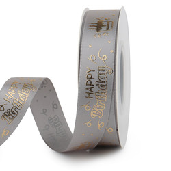 Manufacturer wholesale hot printing decorative ribbon polyester