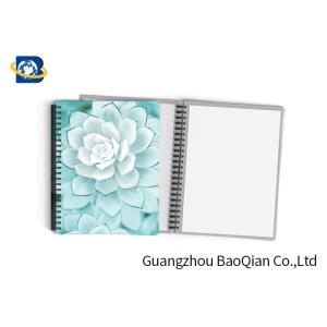 0.6mm PET Material Personalized Spiral Notebooks 3D Lenticular Stationery