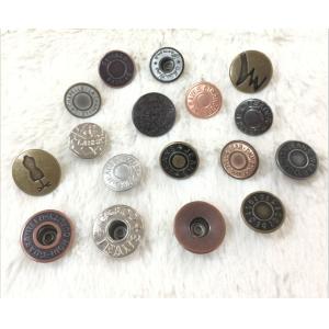 Manufacturer Wholesale Classic antique brass metal Jeans button for jeans