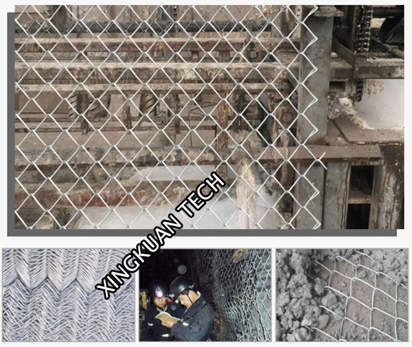 6cmx6cm Galvanized Chain Link Mesh Fencing , Cyclone Fence In Diamond Hole