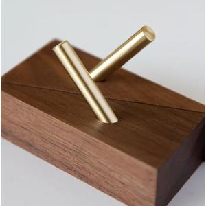 Custom Wooden Wall Hooks for Bathroom Towel Hanging