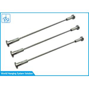 Steel Wire Cable Assemblies Single Leg 1.0mm Riveted Joint Swage Eye