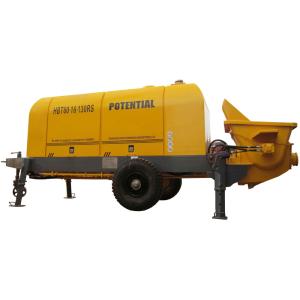 Quality Small Stationary Diesel Concrete Pump 1400rpm Speed for sale