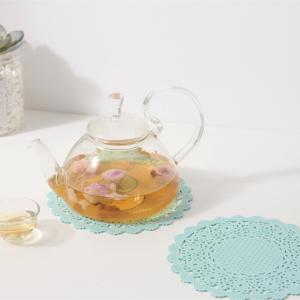 Heat Insulation Nordic Style Silicone Pot Holders Protect Desktop