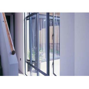 House Building Materials Custom Aluminium Windows Tempered Clear Glass Non