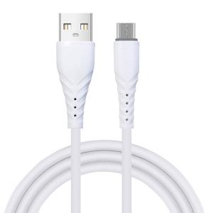 Quality 2025 Long White PVC USB Cable – High-Speed Sync &amp; Tangle-Free for sale