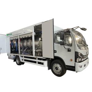 Goat Sheep 6 Stations Mobile Cow Milking Machine Vehicle Mounted