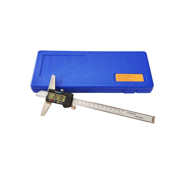 0-200mm/0-8'' Stainless Steel Electronic Digital Depth Vernier Caliper with Inch