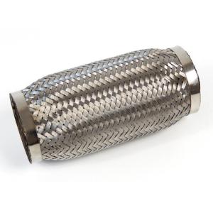 Double Braided 45mm 4 Inch Stainless Steel Exhaust Flex Pipe