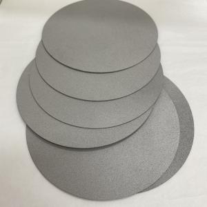 1-5mm Thickness Ceramic Vacuum Disc Filter with Ru Coating Titanium Plate and 2.0Mpa Max Pressure