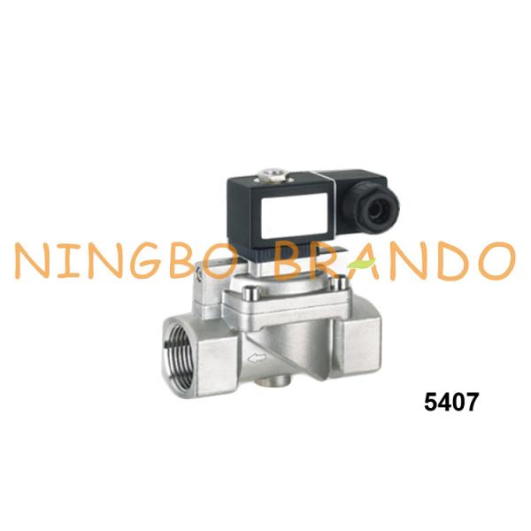 Type 5407 Oil Burner Stainless Steel Solenoid Valve 1/4'' 3/8'' 1/2'' 3/4'' 1''