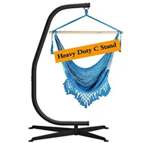 Buy Outdoor Hammock with Tassel Detail All Cotton Material and 260KGS Weight Capacity at wholesale prices