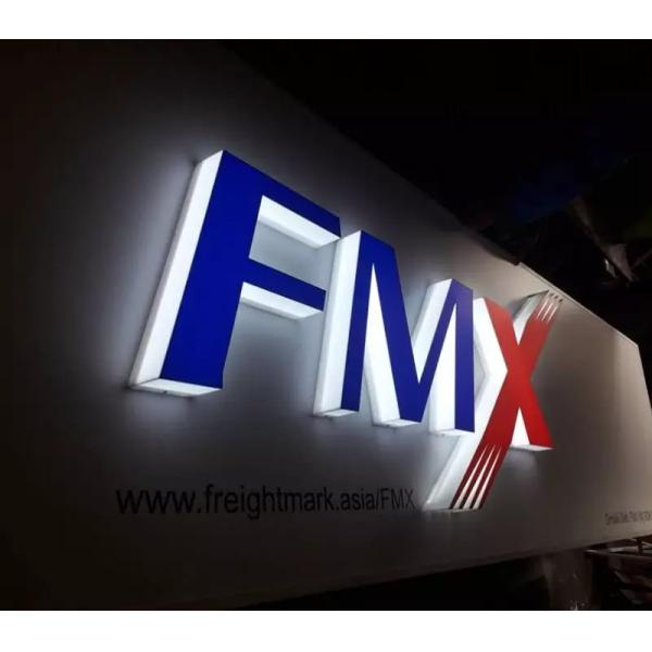 Best Sell Wall Name 3d Stainless Steel Led Logo Sign Backlit Letter Light 3d Wall Sign