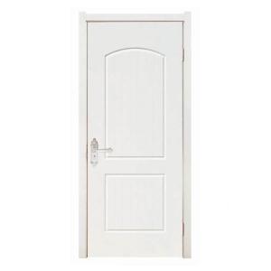 Waterproof Customized Size and Color PVC Foil Laminated WPC Hollow Door for