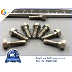 90% WNiFe WNiCu Machined Tungsten Alloy Bolts Nuts