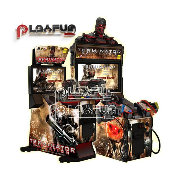 Arcade Coin Operated 42 Inch Gun Video Shooting SimulatorTerminator Game Machine