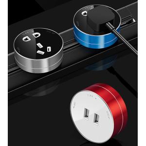 China Power Track and socket Multi-Function Socket UK US DE EU Standard Socket With LED on sale
