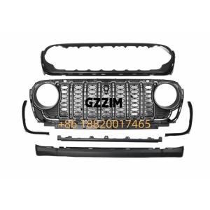 High Quality Plastic Car Front Grille Bumper Grille Used For Jeep Wrangler 2024