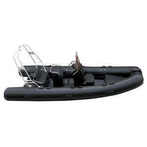520cm panga boat PVC big width inflatable rib boat rib520A with sunbed center