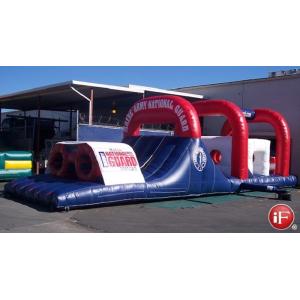 35Ft Adventure Commercial Obstacle Course PVC For Teenagers