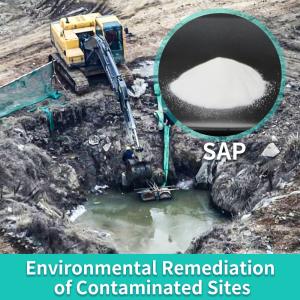 No Leakage Sap Super Absorbent Polymer 9003-04-7 sludge solidification polymer