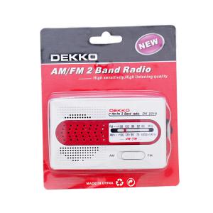 Adjustable Volume AM FM 2 Band Radio Receiver Outdoor Radio Receiver FM88