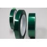 Silicone adhesive Green Polyester Powder Coating Adhesive Tape for sale
