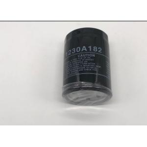 Black 1230A182 Car Oil Filters For Toyota Lubrication System