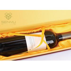Paper Cardboard Wine Box Luxury Packaging Custom Logo Printed ISO9001