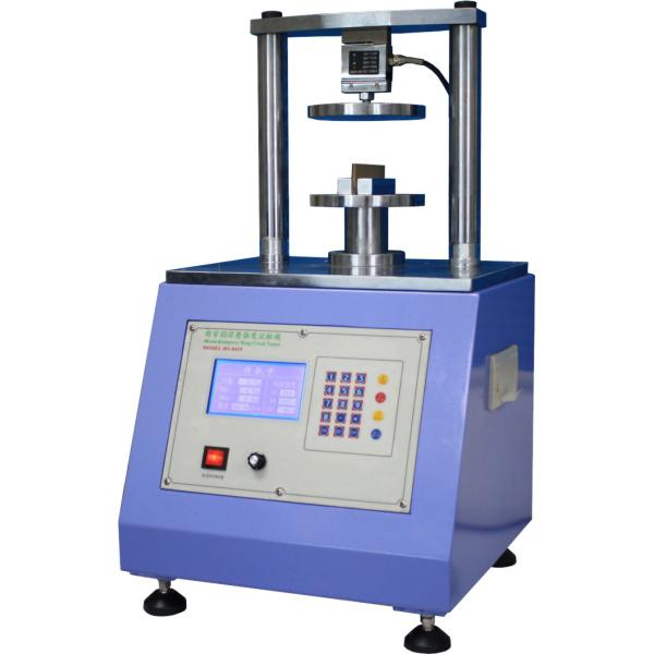 Ring Crush Compression Test Equipment For Corrugated / Leather Paper