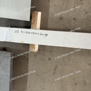 1000mm 1219mm 1500mm Width DIN 2.4819 Nickel Alloy Plate Hastelloy C-276 1.0 30