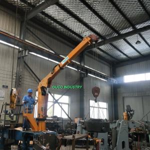 High Efficiency Marine Telescopic Boom Crane Hydraulic System