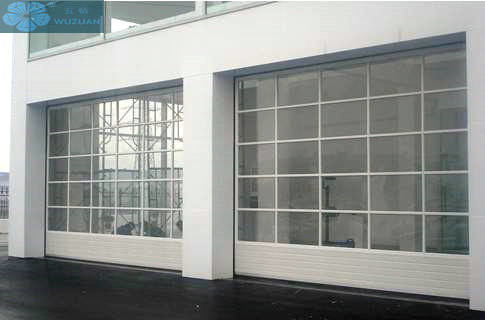 Buy Residential Overhead Sectional Glass Garage Door at wholesale prices