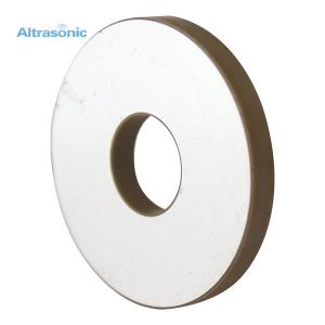 High Frequency Ultrasonic Piezoelectric Ceramic Disc For Transducer