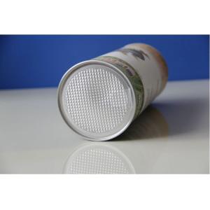 Waterproof recyclable Kraft Paper Composite Cans cookies packaging with custom