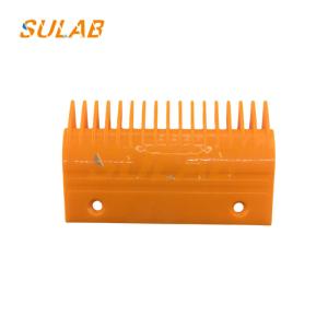 Hyundai Escalator Spare Parts Yellow Plastic Comb Plate S655B6