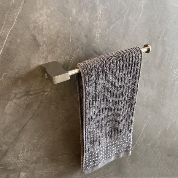 Decorative Bathroom Towel Rings / OEM 304 Stainless Steel Towel Holder For Kitchen