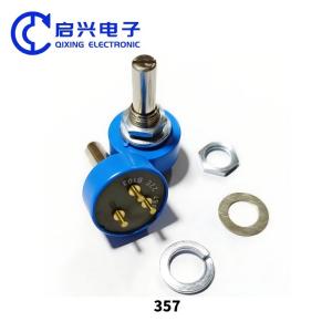 360 Degree Stepless Rotary Potentiometer Conductive Plastic Potentiometer 357